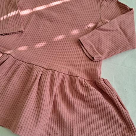 Vrúbkovaná (rebrovaná) tunika h&m 86, h&m,86