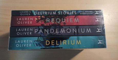 Lauren oliver delirium complete collection, 