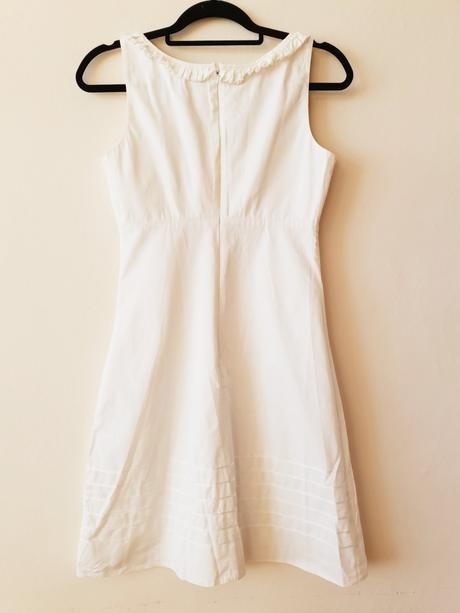 Letné biele šaty, warehouse,38