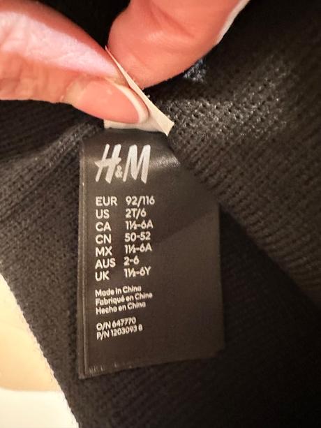 Čiapka a rukavice pre chlapčeka marvel, značka h&m, h&m,56