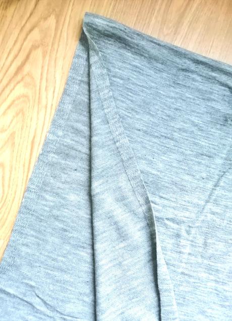 Sivé dámske pončo s rolákom, veľ. uni, 