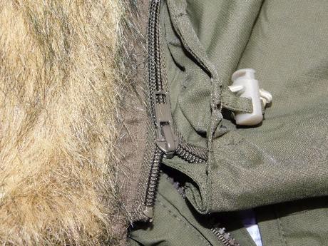 Damska kvalitna zimna bunda s kapucnou, george,38