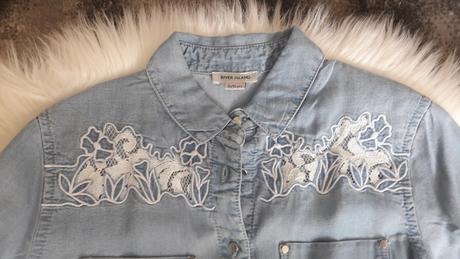 Dlhá košeľa river island, river island,116