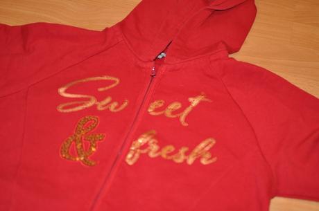 Červená mikina mayoral, mayoral,164