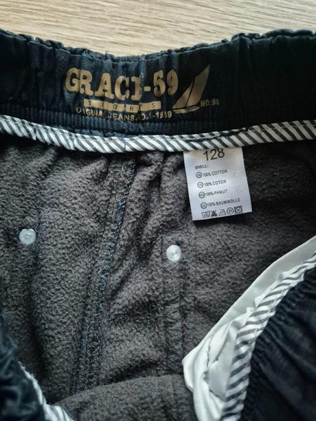 Zateplené nohavice grace, grace,128