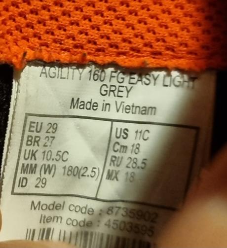 Kopačky kipsta veľ. 29, 29