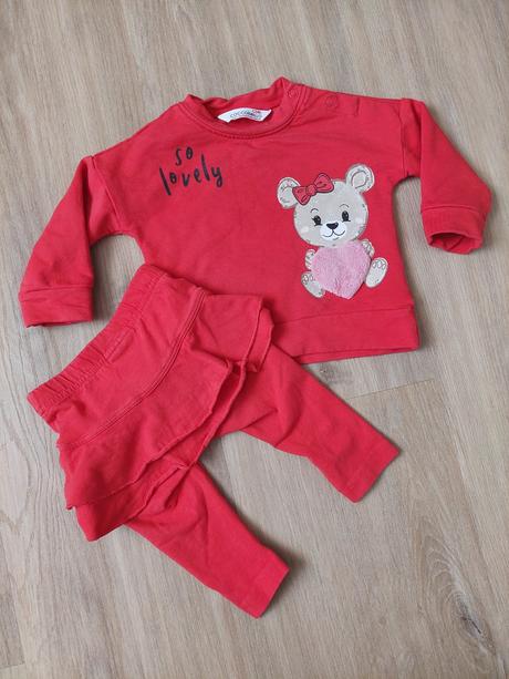 Súprava legíny ,tričko a mikina, coccodrillo,68