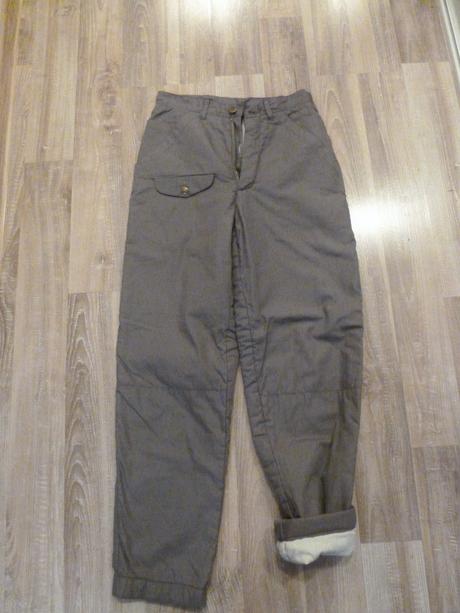 Nohavice na zimu,aj do snehu,podšité bavlnou,91cm, 164