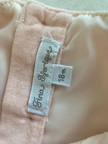 Zamatové šatôcky - veľkosť 18 mesiacov, 86