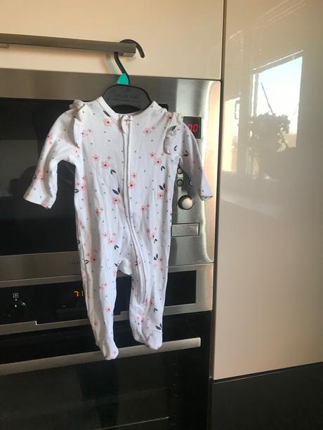 Krásny kvietkovy overal 3-6 mesiacov, 68
