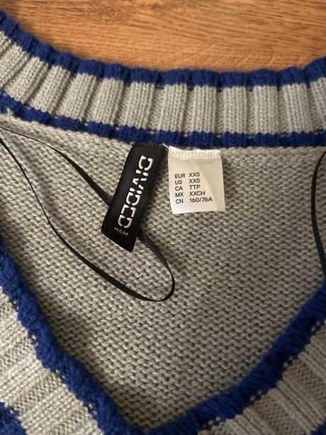 2x oblečený pulóver xxs-xs, h&m,xs
