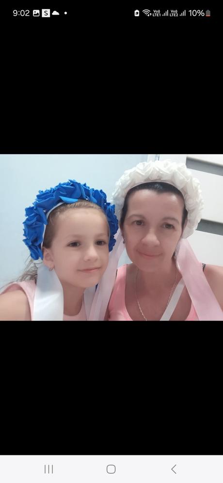 Kvetinová čelenka, parta,