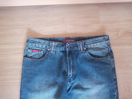 Dve nenosené rifle zn.denim veľ. w 34, denim,34