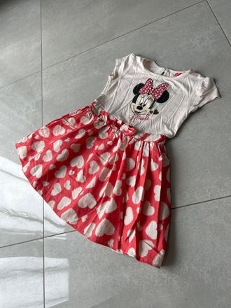 Minnie šaty so spodnickou, f&f,104