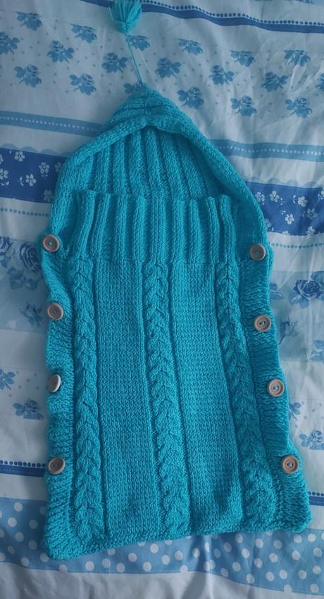 Ručne pletený spací vak, 