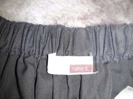 Tylová suknička s čipkou a flitríkami name it, name it,128