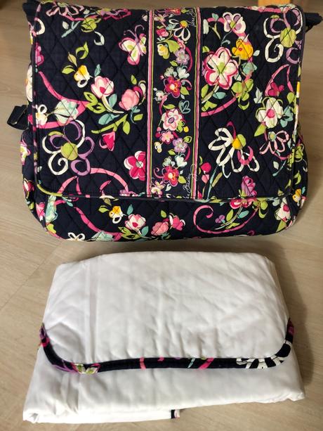 Dojcenska taska + prebalovacia podlozka, 