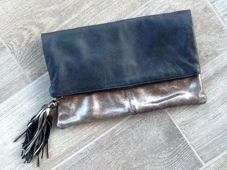 Kožená clutch kabelka zn.mango, mango