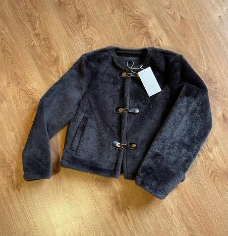 Kožušinová bunda zara, zara,34 / 36 / s / xs