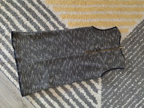 Trblietavé úpletové šaty, c&a,146