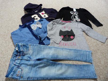 Sada oblečenia pre dievčatko 104, 104–116