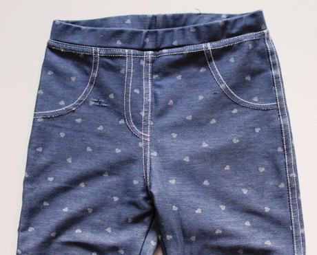 Srdiečkové legínky - 86/92, f&f,86