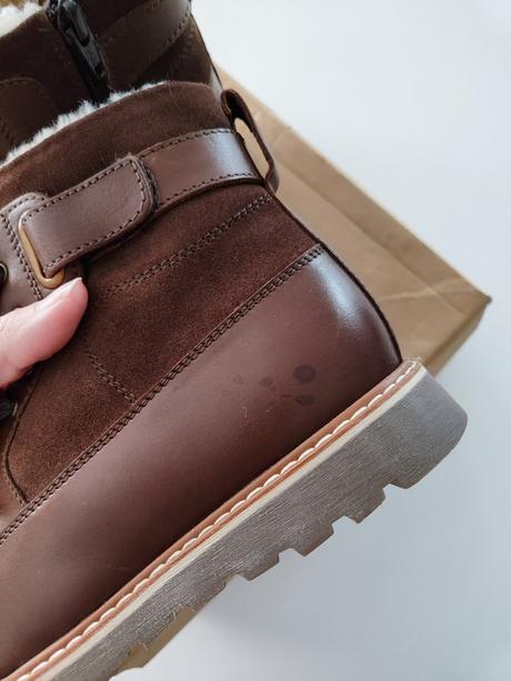 Kožené zimné topánky, 34