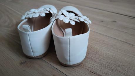 Biele balerínky, h&m,34