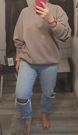 Oversize mikina 4f, s