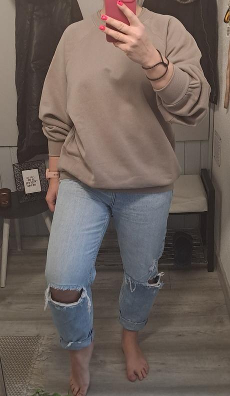 Oversize mikina 4f, s