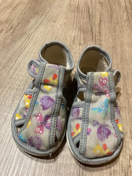 Papučky rak, veľkosť 20, rak,20