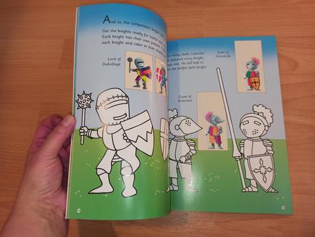 Knights of camelot with stickers,