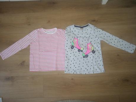 Dievčenské tričko s dlhým rukávom 4 eurá / kus, 128