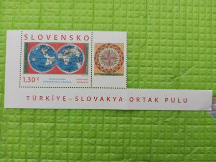 Známka otomanský rukopis uk v ba, 