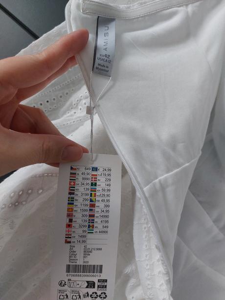 Overal s balonovymi rukávmi hole ramena nove s vis, amisu,42