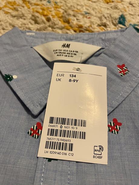 Vianočná košeľa, 134