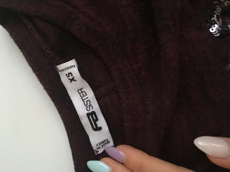 Kratší svetrík/mikina, new yorker,xs