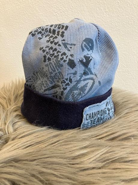 Chlapčenská čiapka prechodná modrá, 86