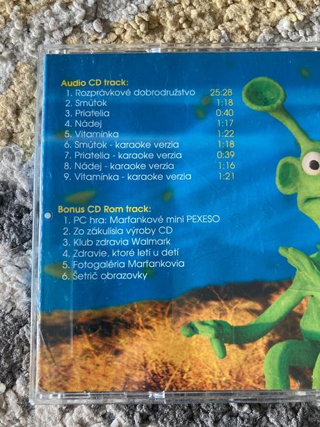 Cd relax tíško počúvaj a marťankovia,