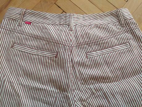 Pruzkovane luxusne nohavice jackpot, vel.38, 38