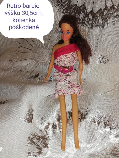 Retro bábika barbie, 