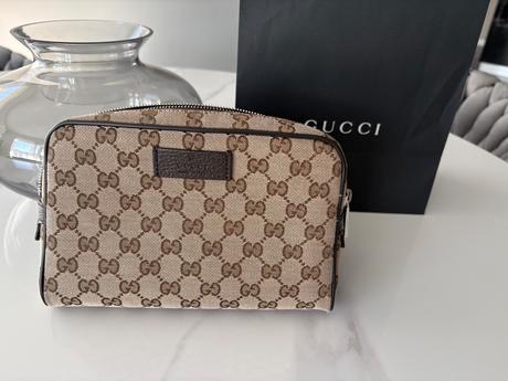 Gucci cloth belt bag ľadvinka, gucci