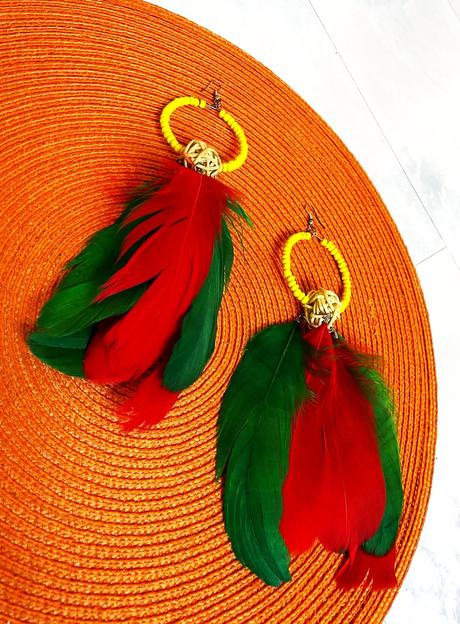 Letné extravagantné náušnice, 