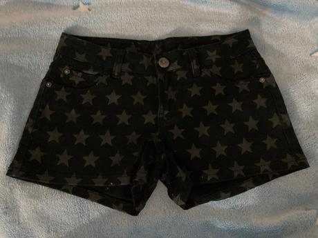 Šortky s hviezdičkami, fishbone,s