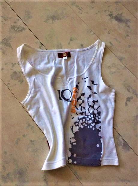 Tričko crop na cvičenie, m