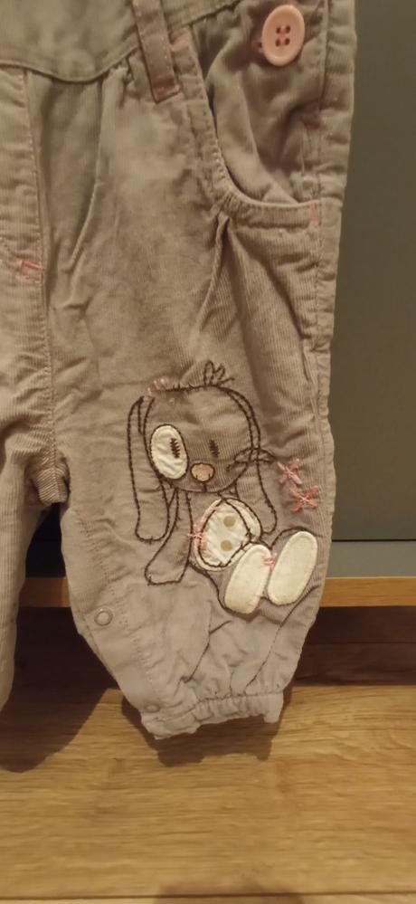 Dievčenské nohavice na traky 68 (3-6m), next,68