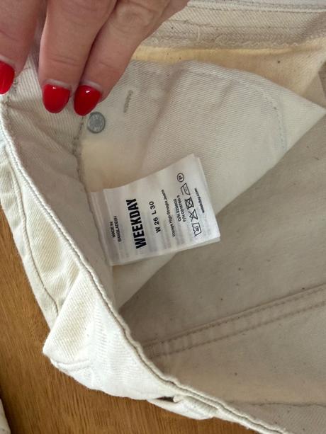 Džínsy značky weekday, xs