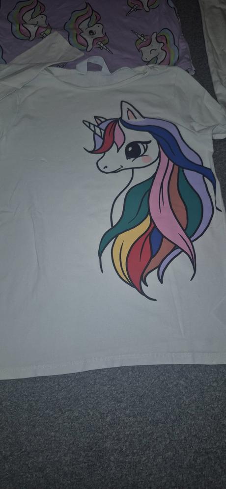 4 ks tričká, h&m,134