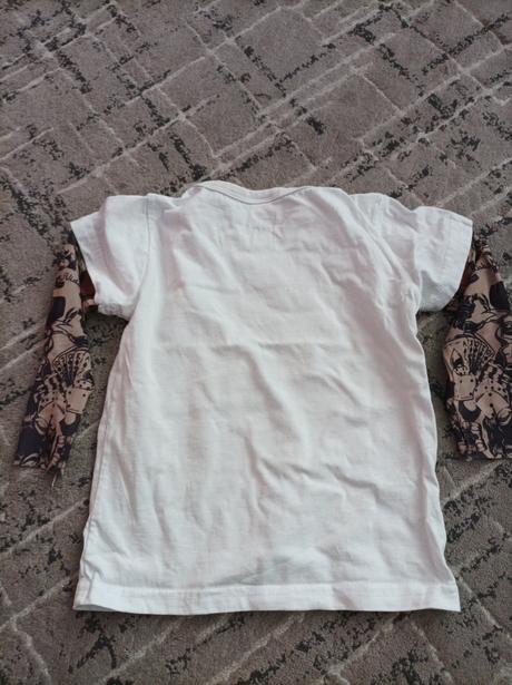 Tričko imitácia tetovania, veľkosť 92, 92