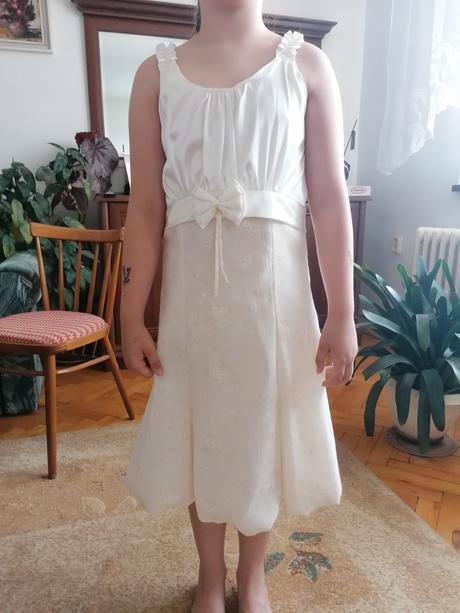 Slávnostné šatičky s bolerkom 8-10r., 146